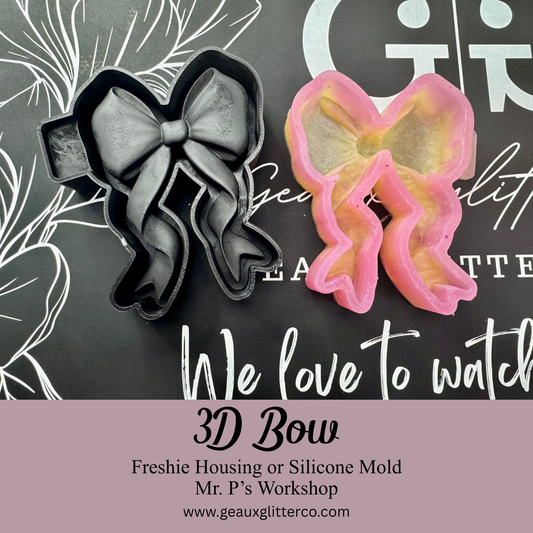 3D Bow Freshie Housing or Silicone Mold