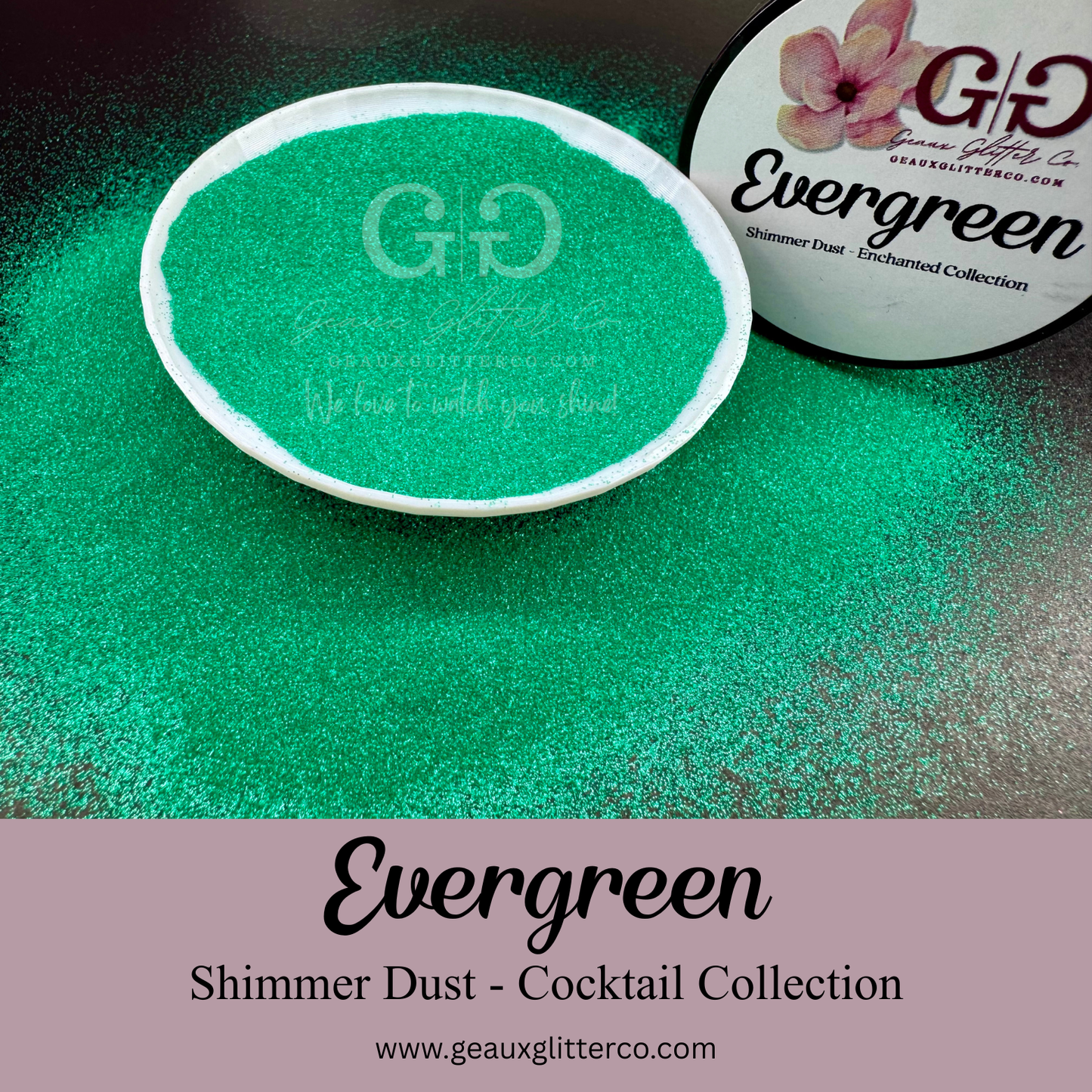 Evergreen Shimmer Dust - Cocktail Collection