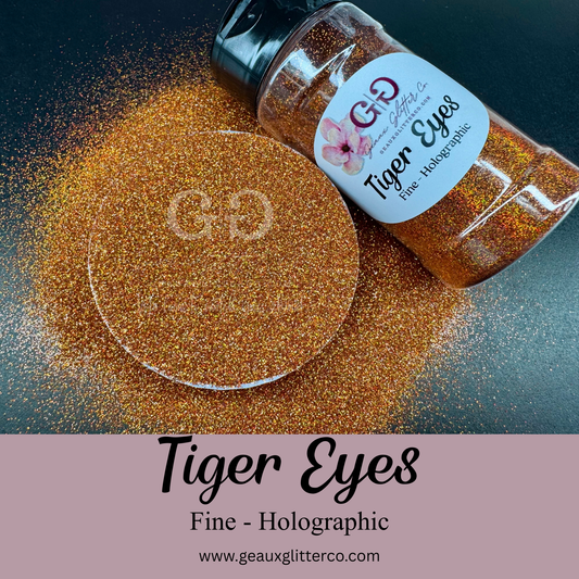 Tiger Eyes - Fine - Holographic
