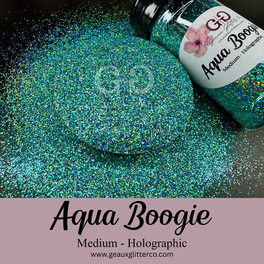 Aqua Boogie Medium - Holographic