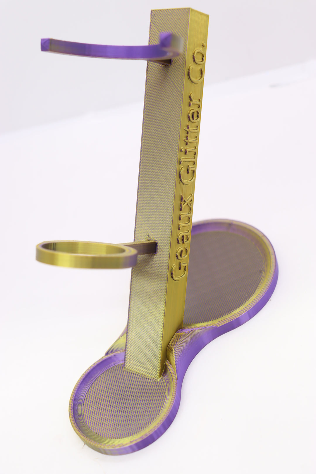 Purple and Gold GG Glue Holder