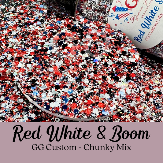 Red White & Boom - GG Custom - Chunky Mix