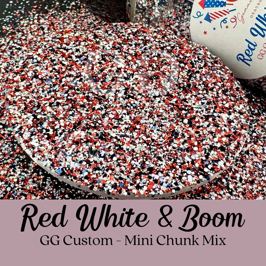 Red White & Boom - GG Custom - Mini Chunk Mix