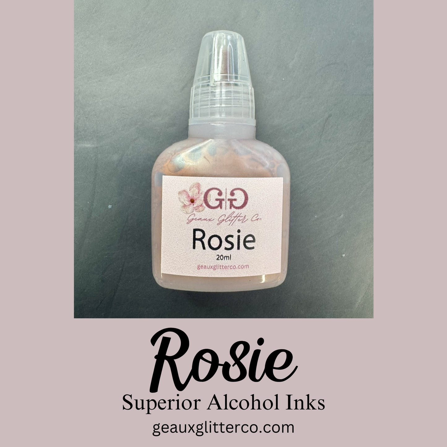 Rosie Alcohol Ink - Metallic