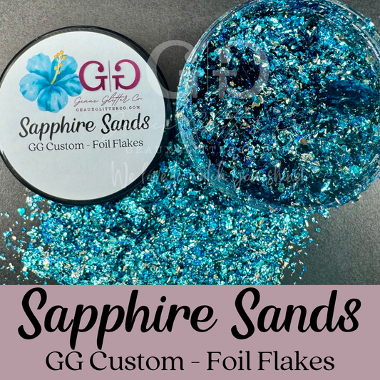 Sapphire Sands - GG Custom - Foil Flakes