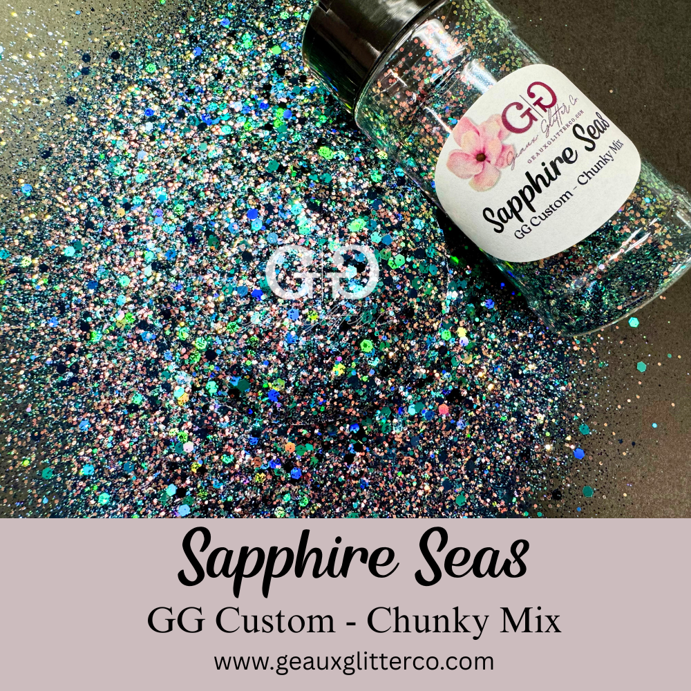 Sapphire Seas - GG Custom - Chunky Mix