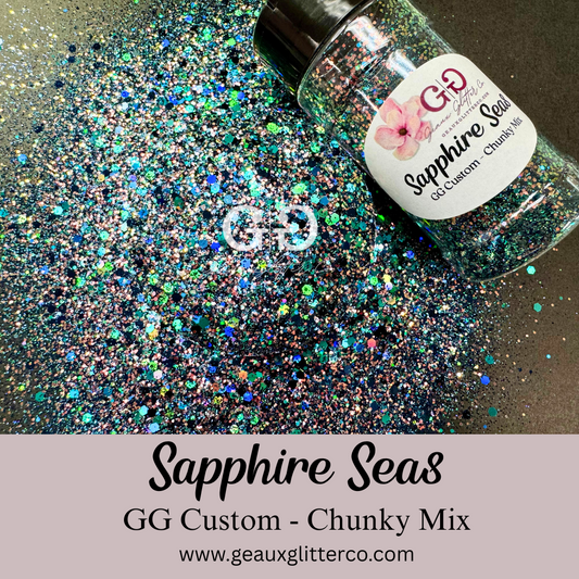 Sapphire Seas - GG Custom - Chunky Mix