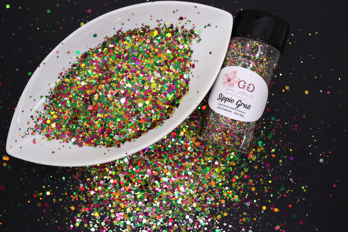 Sippie Gras - GG Custom Dot Mix (Sippie Couture Inspired)