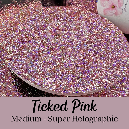 Tickled Pink Medium - Super Holographic