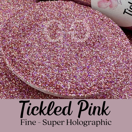 Tickled Pink Fine - Super Holographic