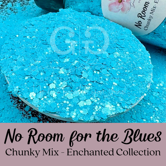 No Room For The Blues Chunky Mix - Enchanted Collection