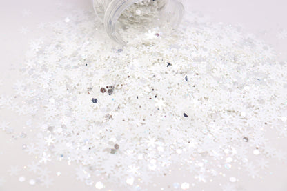 Snow Crystals - Chunky Mix