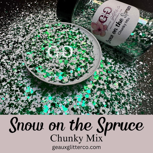 Snow on Spruce Chunky Mix