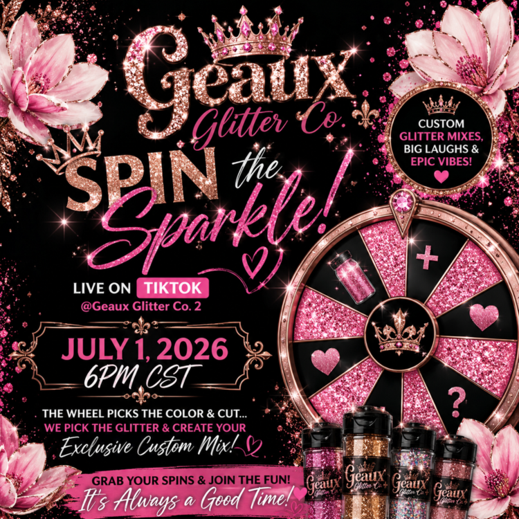 7.1.26 Spin the Sparkle - 6pm CST - NO DISCOUNT CODES PLEASE