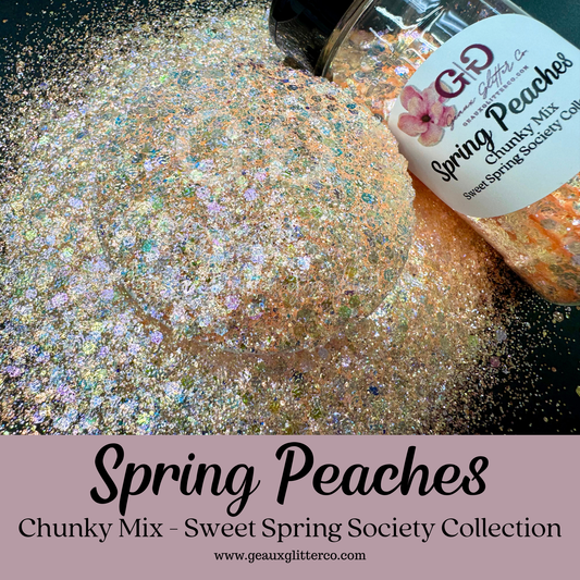 Spring Peaches - Chunky Mix - Sweet Spring Society Collection