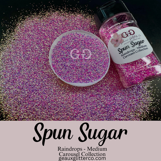 Spun Sugar Raindrops - Medium