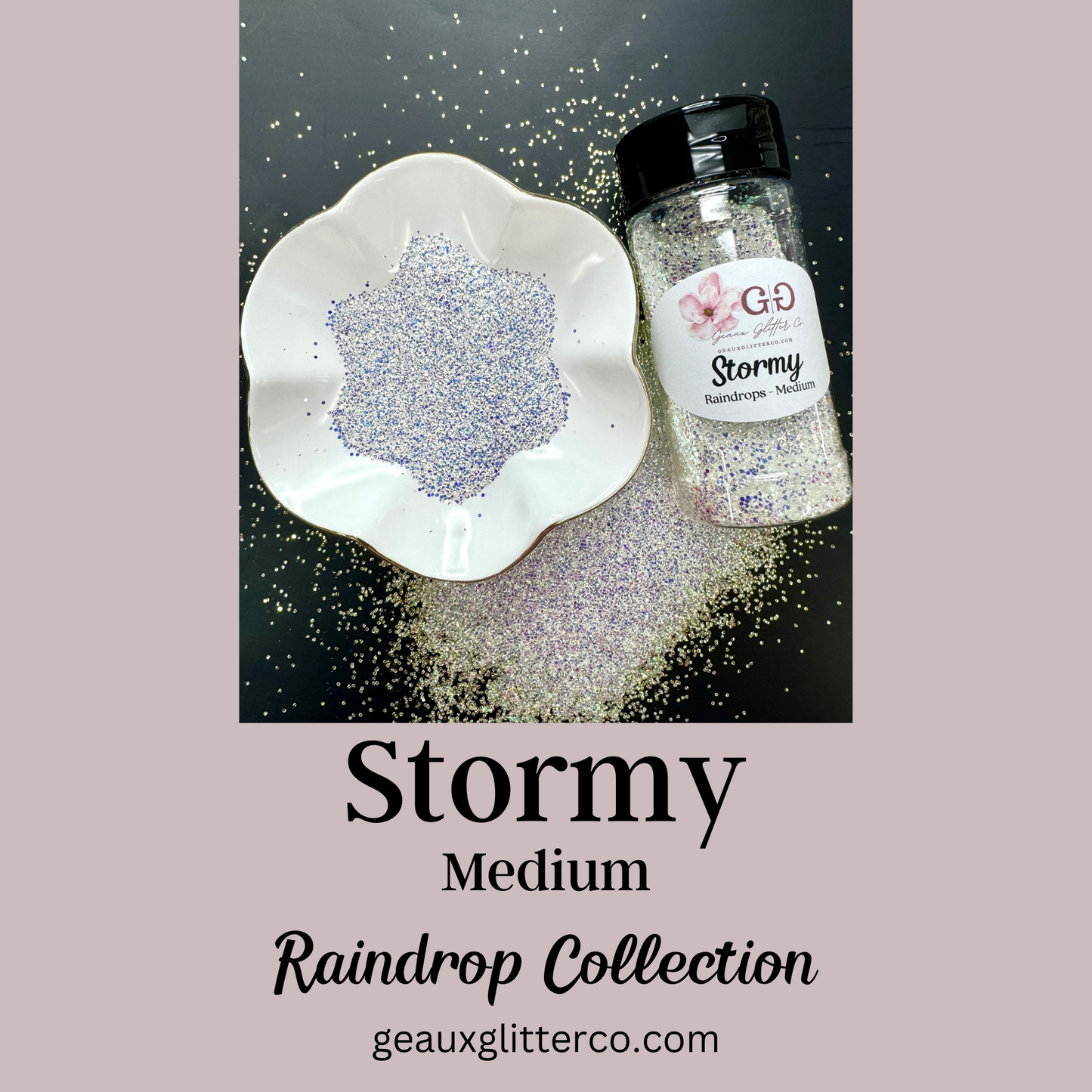 Stormy - Raindrops Medium