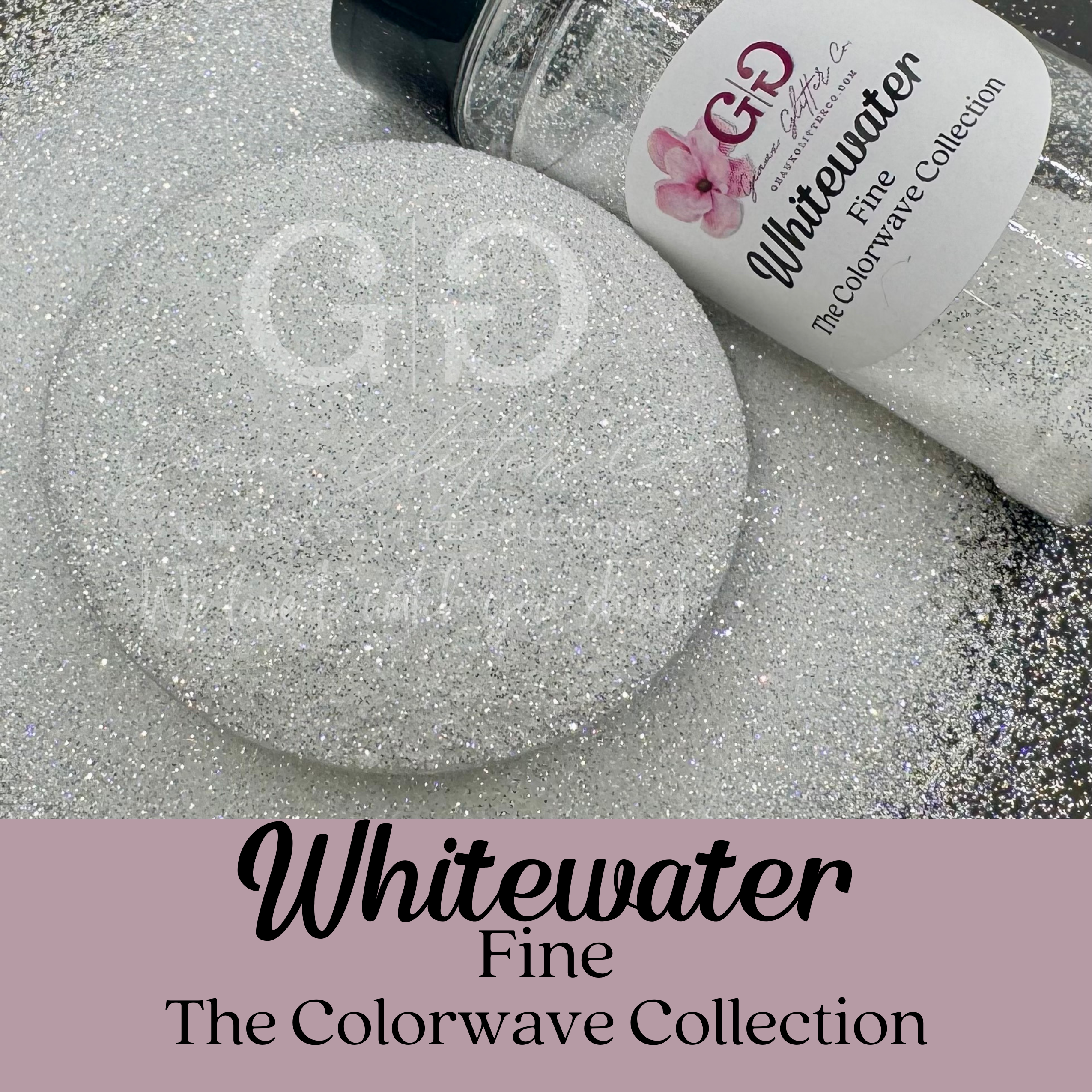 Whitewater - Fine - The Colorwave Collection – Geaux Glitter Co.