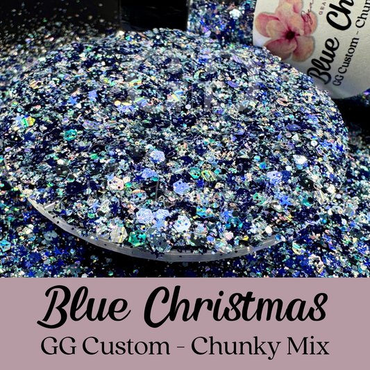 Blue Christmas - GG Custom - Chunky Mix