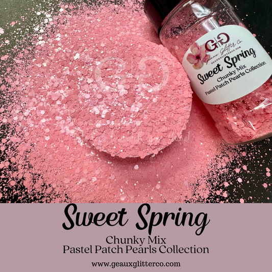 Sweet Spring Chunky Mix - Pastel Patch Pearl Collection