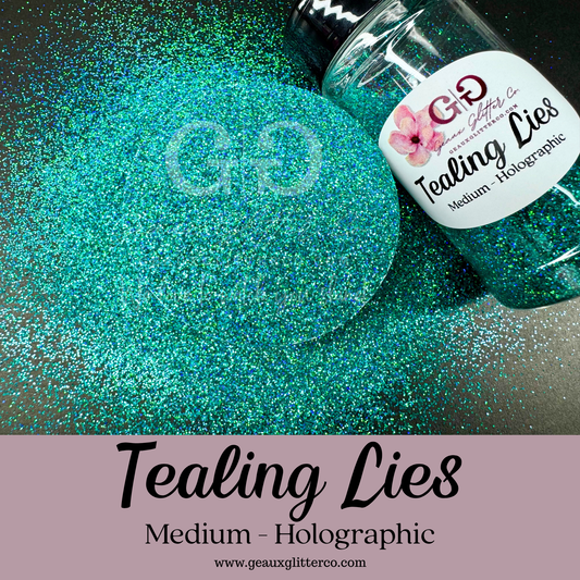 Tealing Lies Medium - Holographic