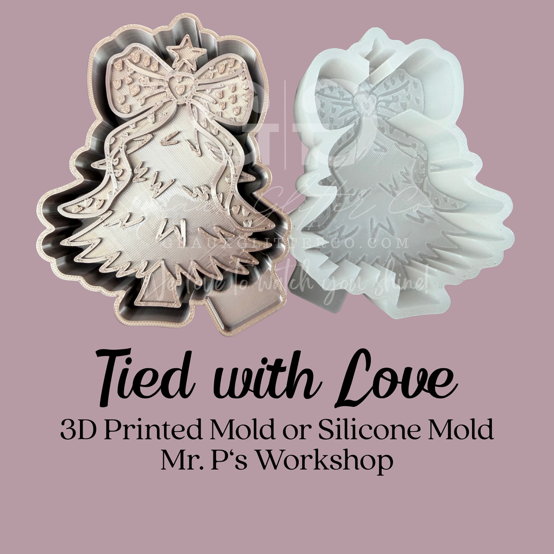 Tied With Love 3D Printed Mold Housing or Silicone Mold