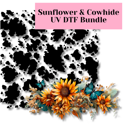 Sunflower Cowhide Bundle