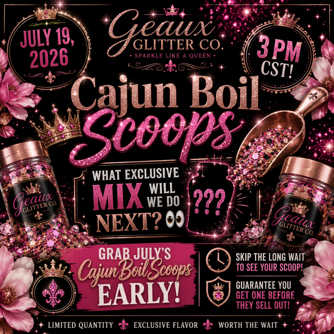 7.19.26 Cajun Boil Scoops @ 3PM CST - READ FULL DETAILS - DO NOT ADD TO FREE SHIP WEDNESDAY!
