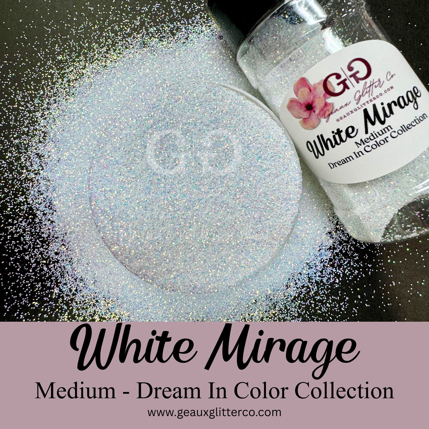 White Mirage - Medium - Dream In Color Collection