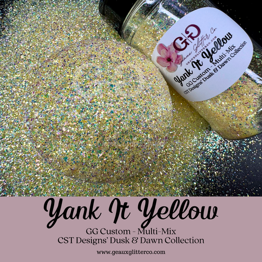 Yank It Yellow - GG Custom - Multi-Mix CST Designs Dusk & Dawn Collection