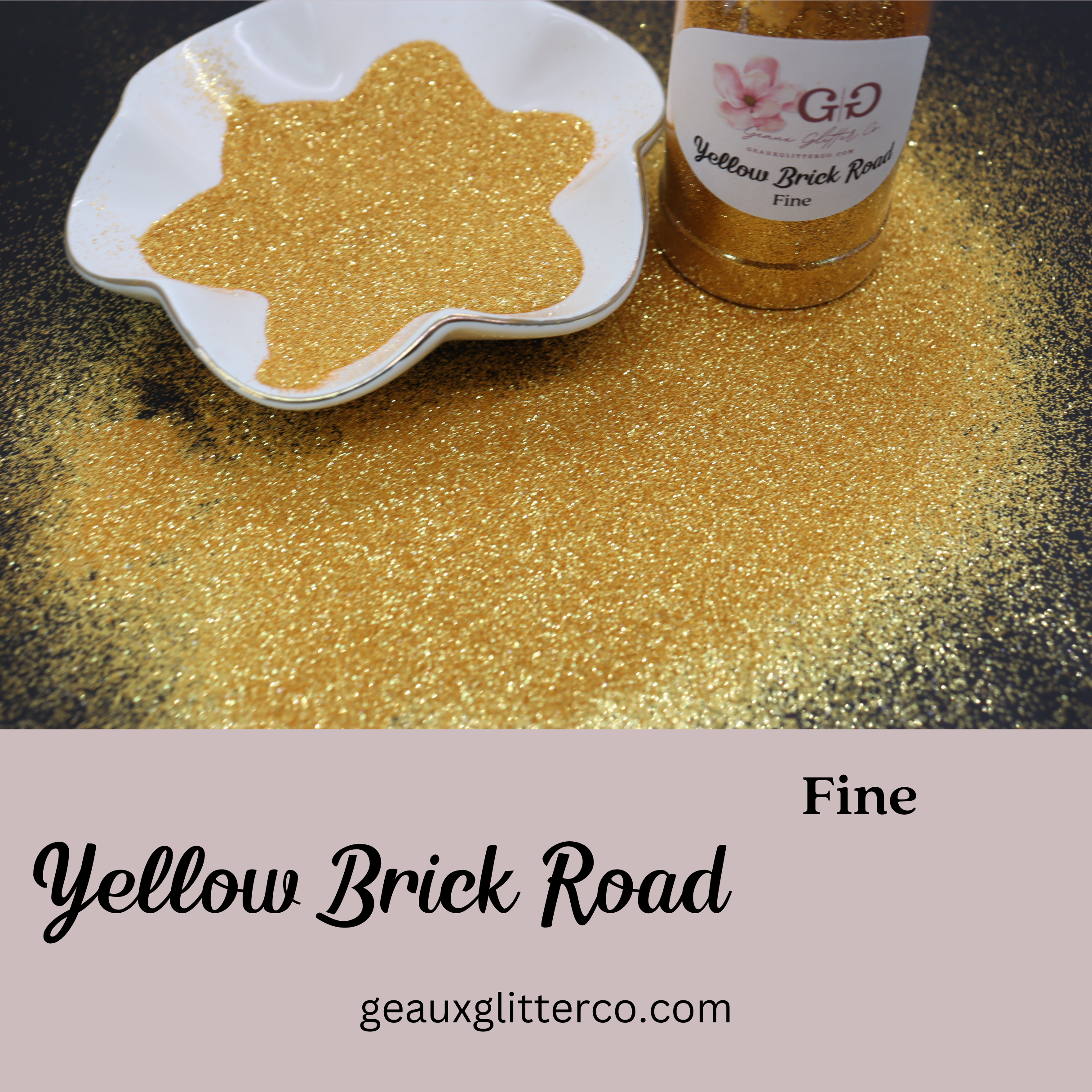 Yellow Brick Road Fine – Geaux Glitter Co.