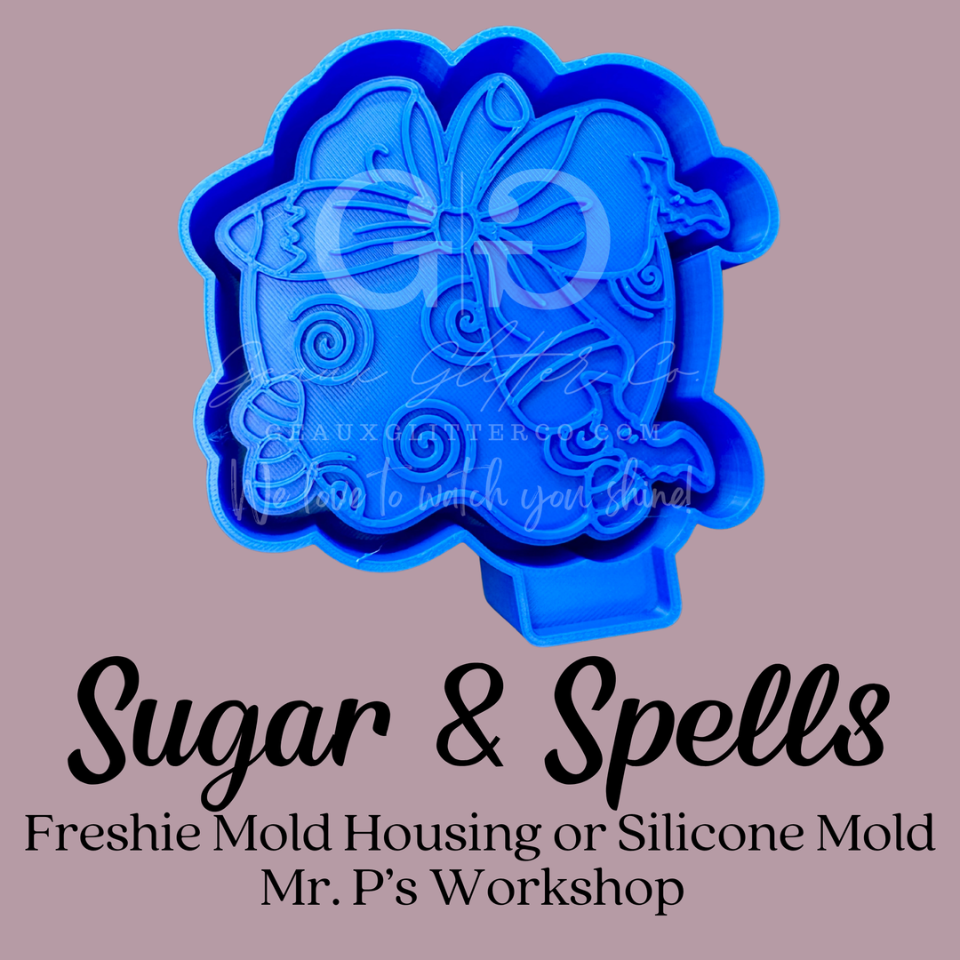 Sugar &amp; Spells Freshie 3D Printed Mold Housing or Silicone Mold
