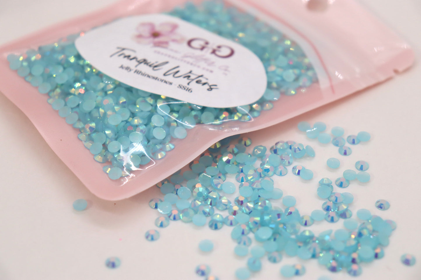 Tranquil Waters Jelly Rhinestones (Approx. 2880 stones per bag)