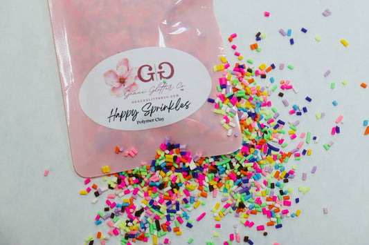 Happy Sprinkles Polymer Clay